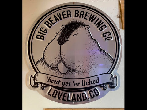 Big Beaver Logo Tin Tacker